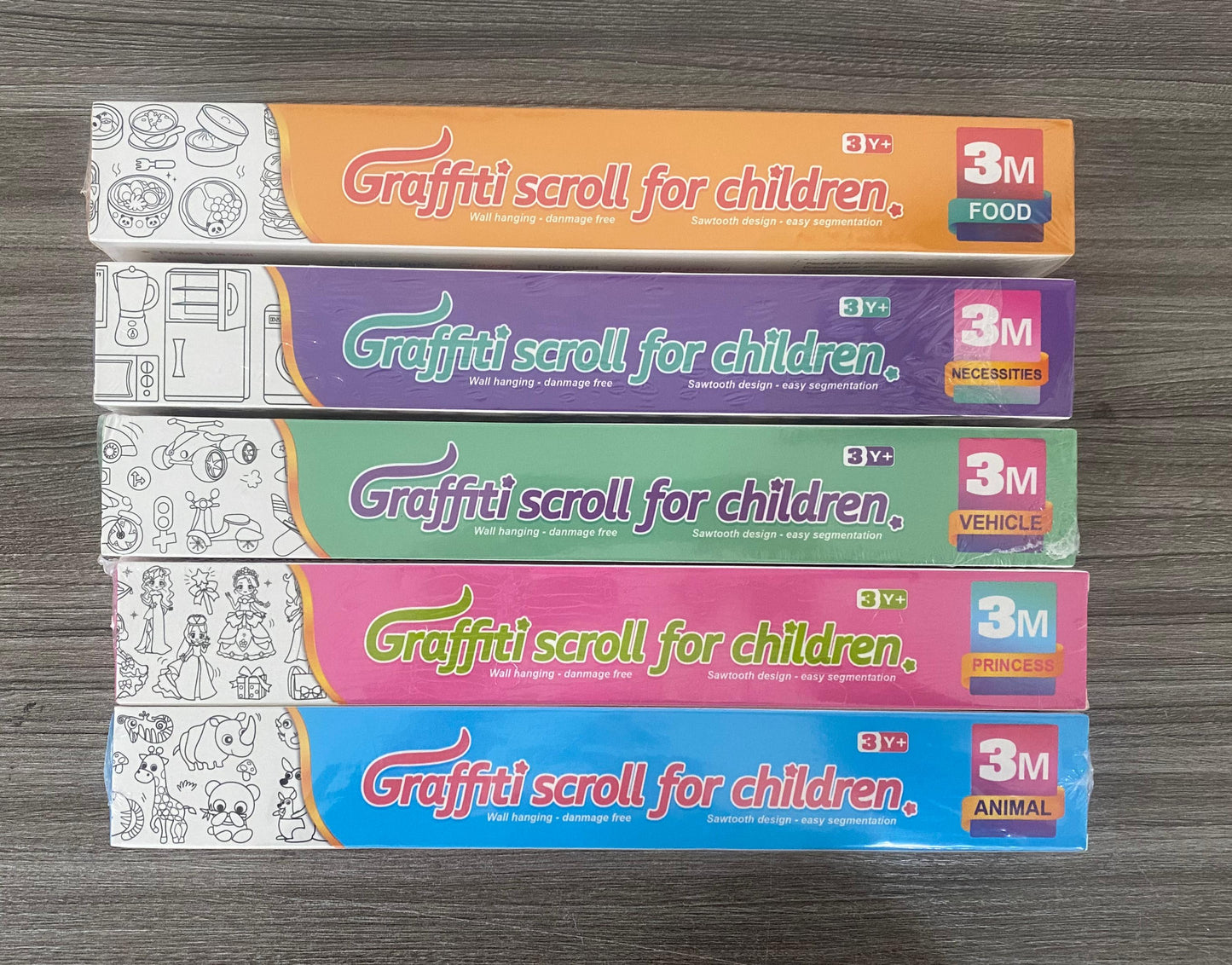 Rollo de papel para colorear 3M x 40CM