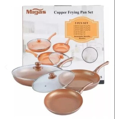 OFERTA COMBO Sartenes Antiadherentes Ceramic 5 Piezas