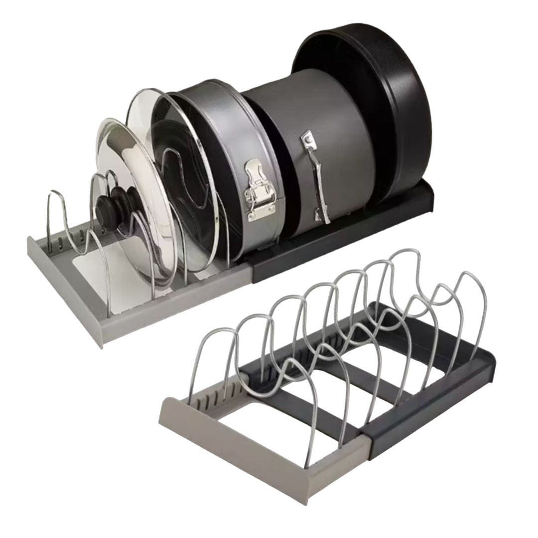 ORGANIZADOR DE OLLAS Y TAPAS DE COCINAS