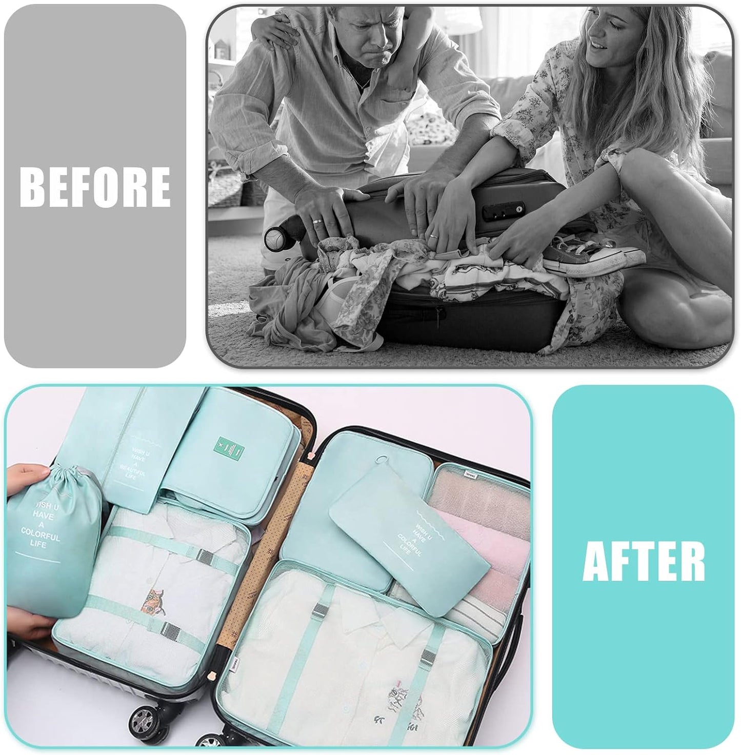 Organizador De Equipaje - Kit Viajero X 11 AGOTADO